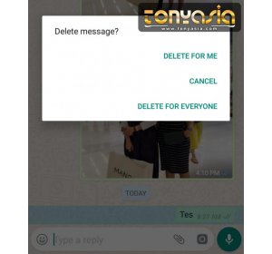 WhatsApp Sekarang Bisa Hapus Pesan yang Sudah Terkirim | Judi Online Indonesia